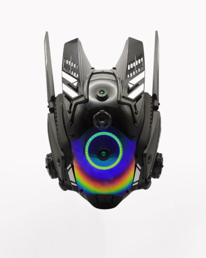 Cyberpunk Sci-Fi Future Helmet
