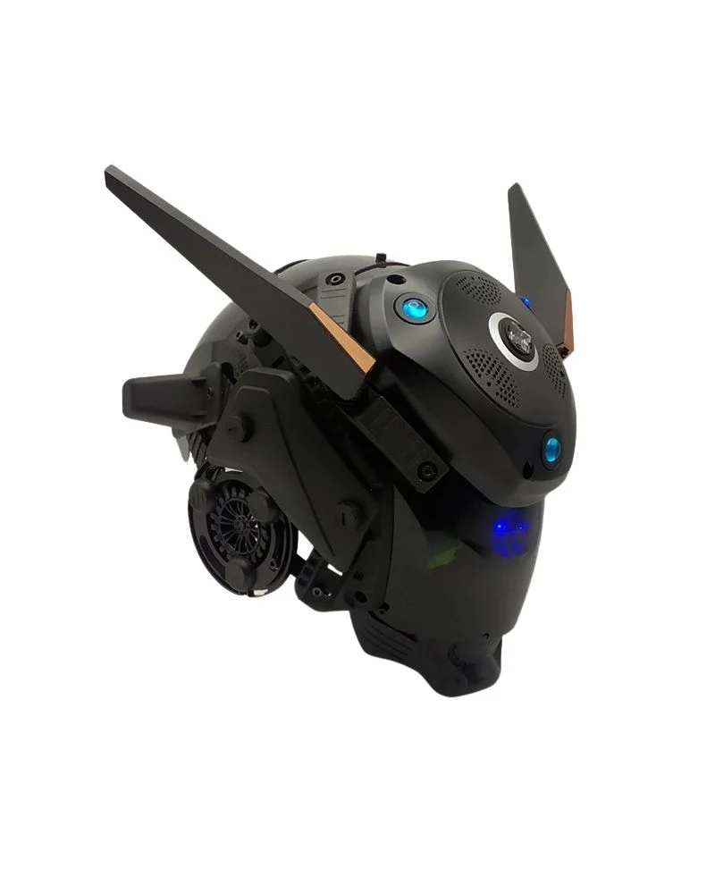 Mechanical Illuminated Cyberpunk Helmet
