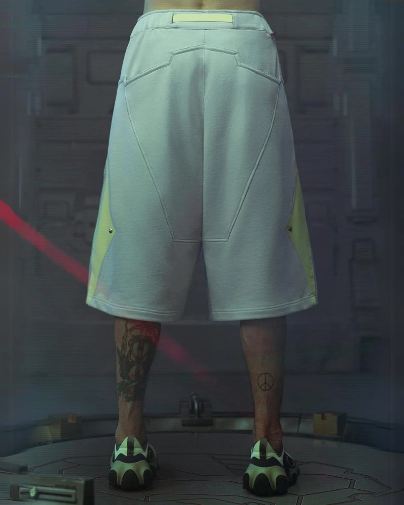 XIPHEVIL Cyberpunk Outfits Star Alliance Sports Shorts