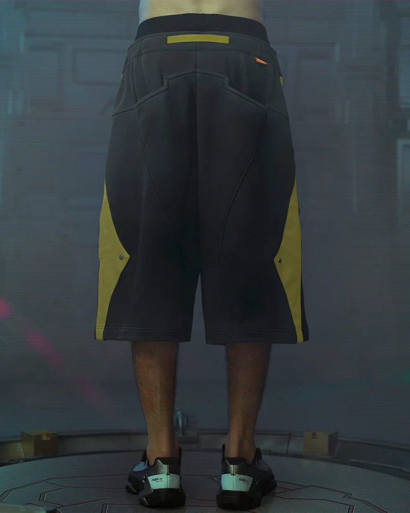 XIPHEVIL Cyberpunk Outfits Star Alliance Sports Shorts