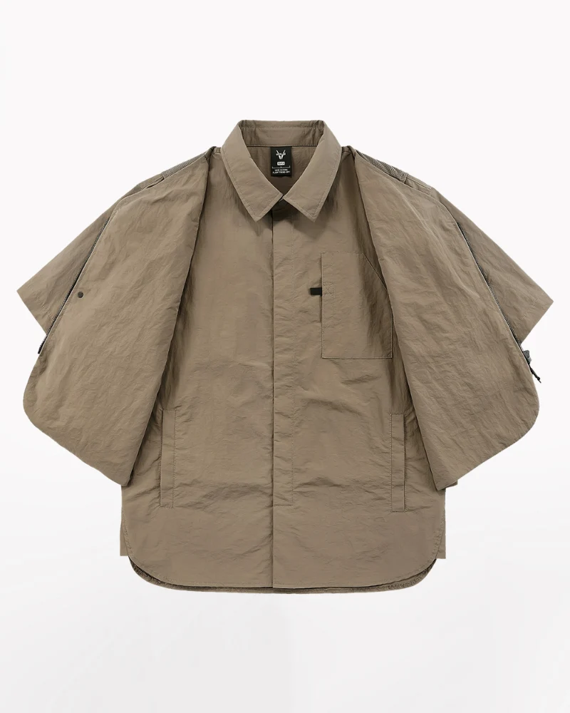 Functional Fake Two-Piece Short Sleeve Tech Shirt