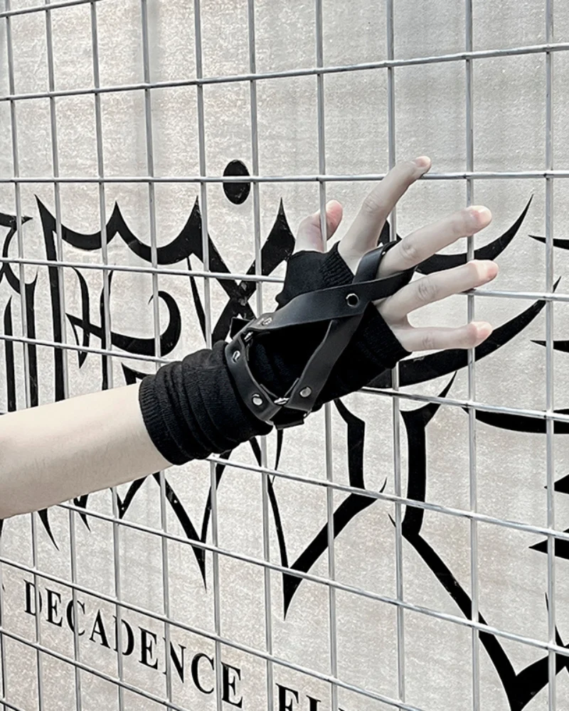 Streetwear Half-Finger Ninja Glove