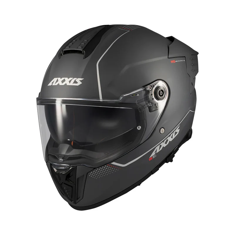 AXXIS FF122SV HAWK SV EVO SOLID A2 CASCO DE MOTO TITANIUM MATE