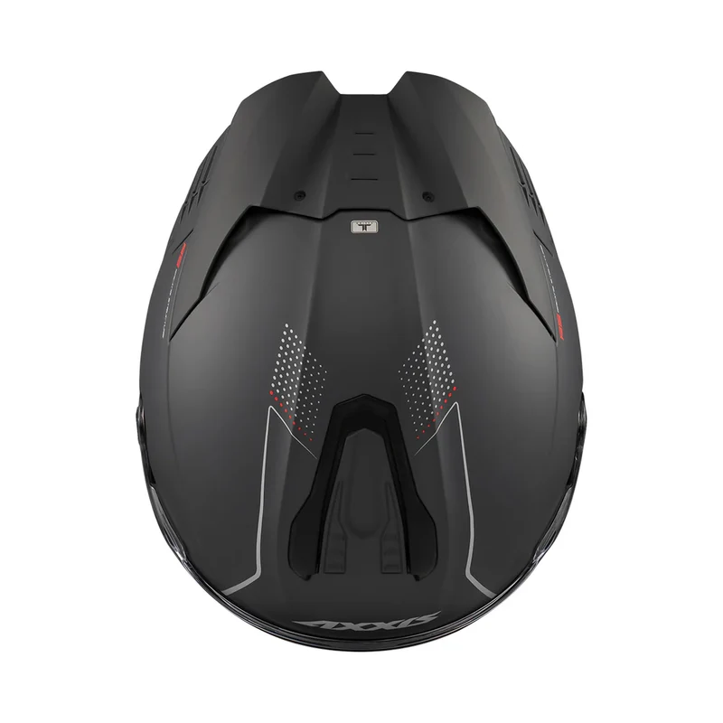 AXXIS FF122SV HAWK SV EVO SOLID A2 CASCO DE MOTO TITANIUM MATE