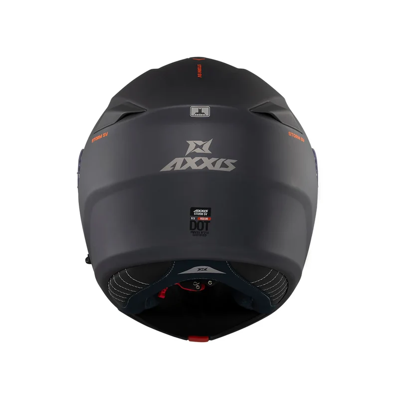 AXXIS FF938SV STORM SV S SOLID A2 CASCO DE MOTO TITANIO MATE