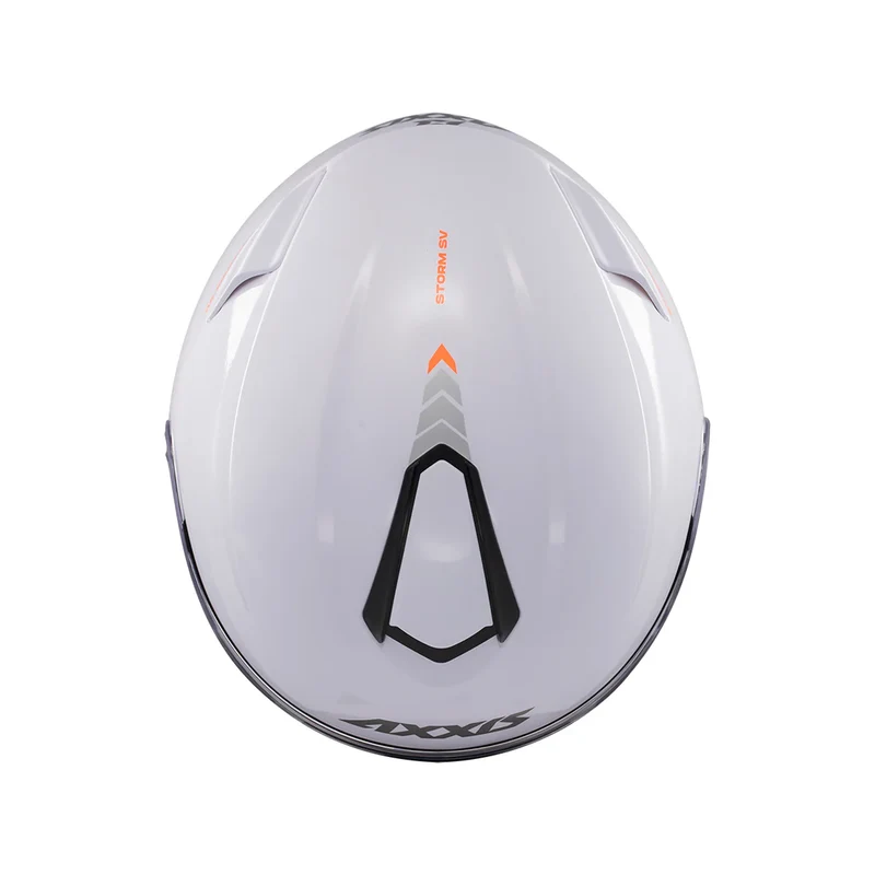 AXXIS FF938SV STORM SV S SOLID A0 CASCO DE MOTO BLANCO PERLA BRILLO