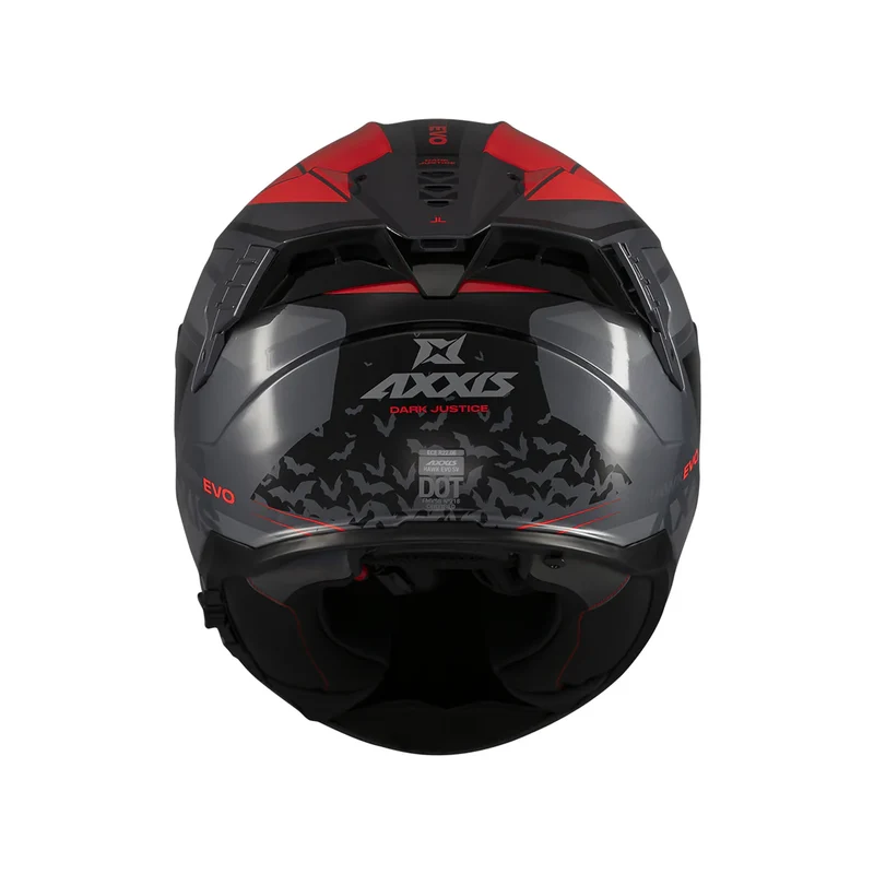 AXXIS FF122SV HAWK SV EVO DARK JUSTICE C4 CASCO DE MOTO MATE