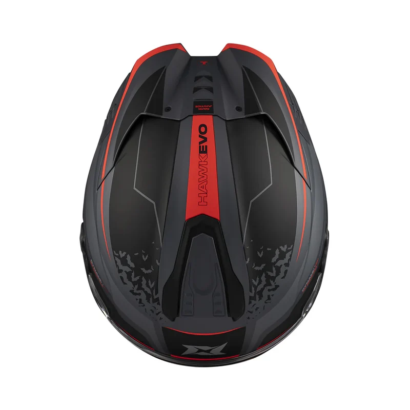 AXXIS FF122SV HAWK SV EVO DARK JUSTICE C1 CASCO DE MOTO MATE