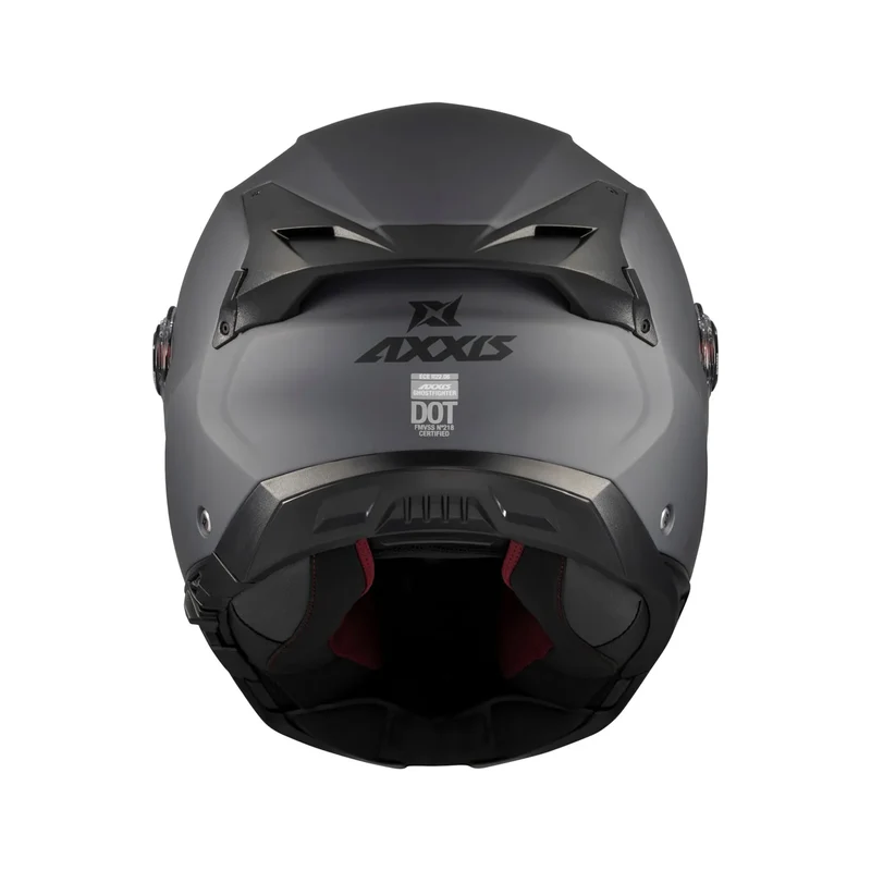 AXXIS FU409SV GHOSTFIGHTER SV SOLIDO A12 CASCO DE MOTO MATE
