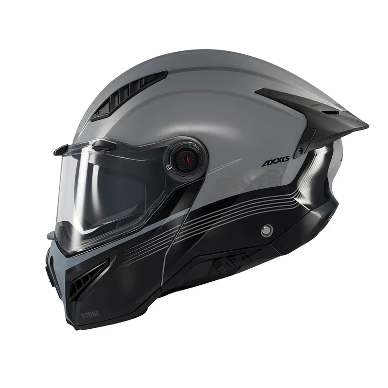 AXXIS FU409SV GHOSTFIGHTER SV BITONE C2 CASCO DE MOTO BRILLO
