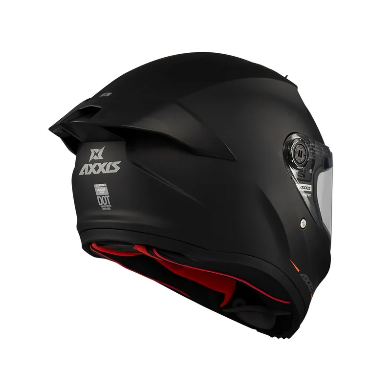 AXXIS FF132 FENIX SOLID A1 CASCO DE MOTO NEGRO MATE