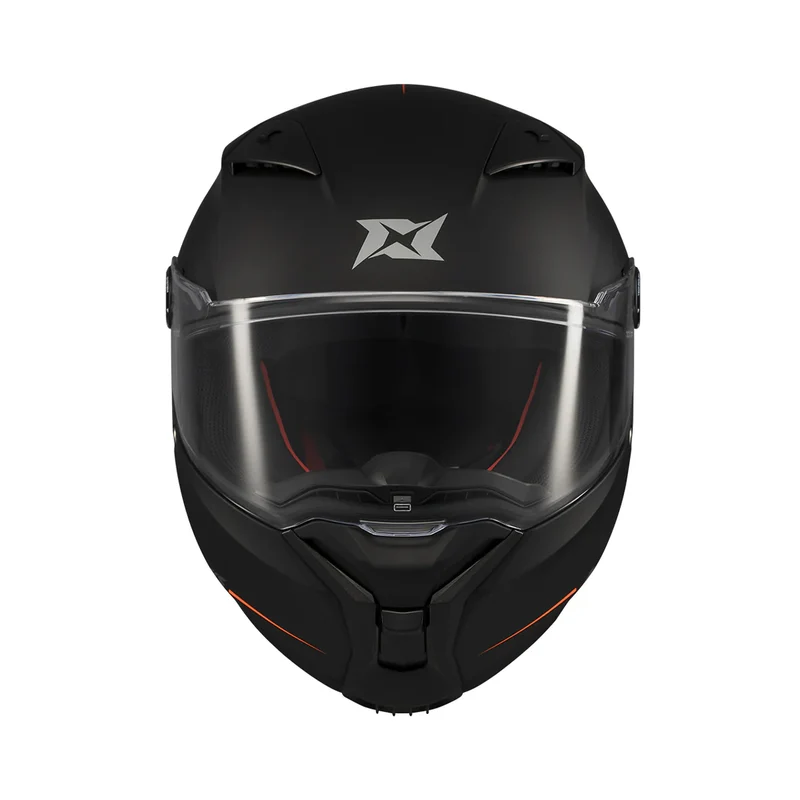 AXXIS FF132 FENIX SOLID A1 CASCO DE MOTO NEGRO MATE