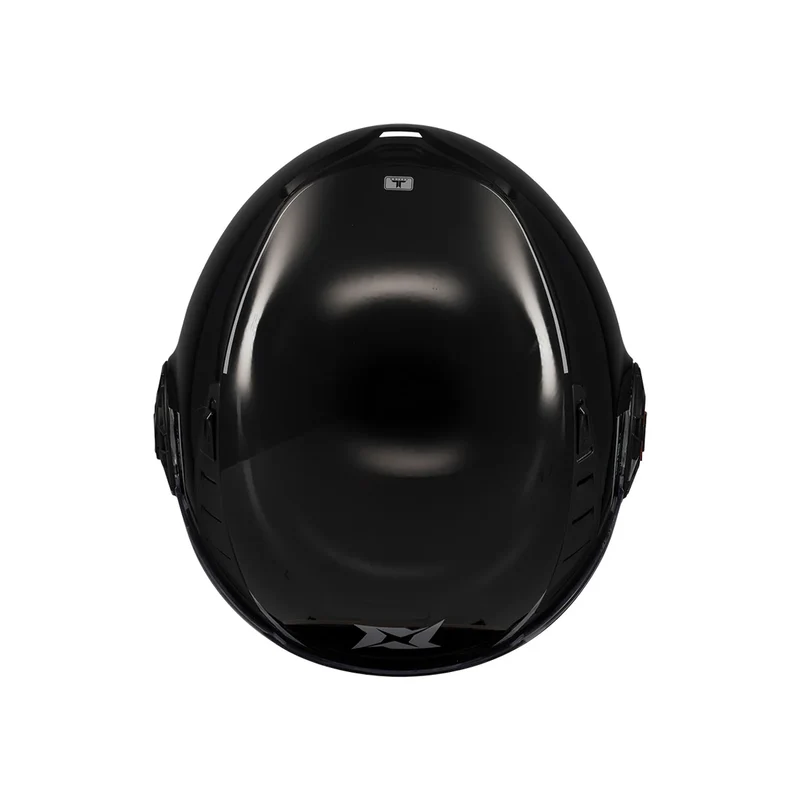 AXXIS OF513B METRO S SOLID V2 A1 CASCO DE MOTO NEGRO BRILLO