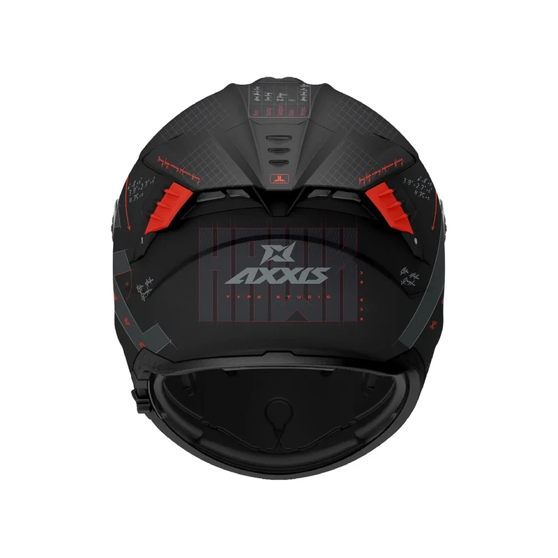 AXXIS FF122SV HAWK EVO SV TYPE STUDIO B5 CASCO DE MOTO MATE