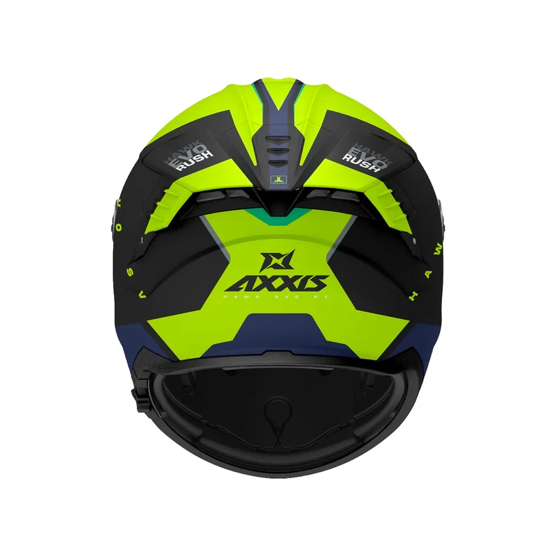 AXXIS FF122SV HAWK EVO SV RUSH B3 CASCO DE MOTO MATE