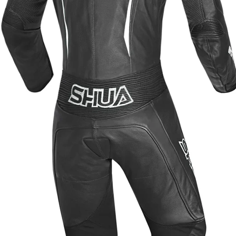 SHUA INFINITY 1PC MONO DE MOTO MUJER NEGRO BLANCO
