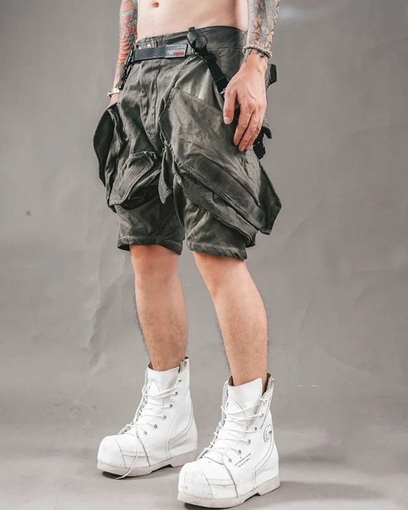 Wasteland Wear Functional 3D Pocket Cargo Shorts