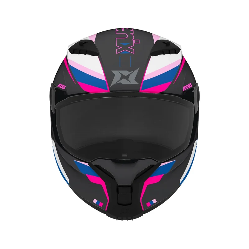 AXXIS FF132 FENIX TURBULENCE B8 CASCO DE MOTO BRILLO