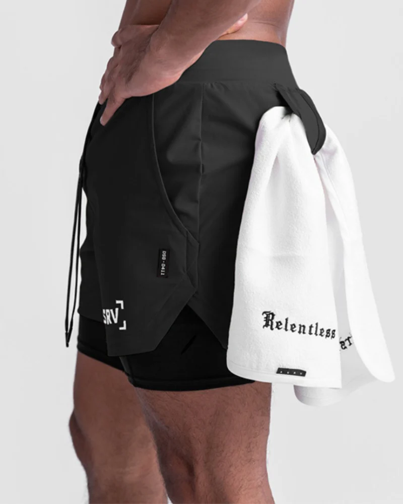 Multi-Pocket Lightweight Mens Running Shorts