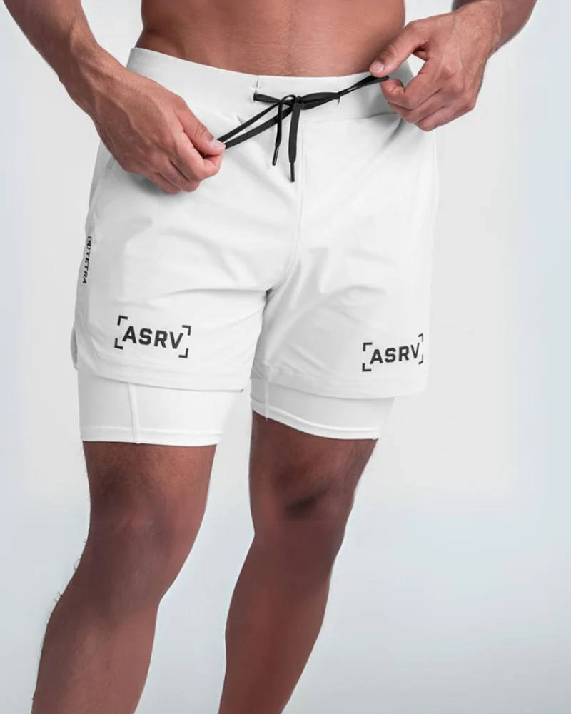 Multi-Pocket Lightweight Mens Running Shorts