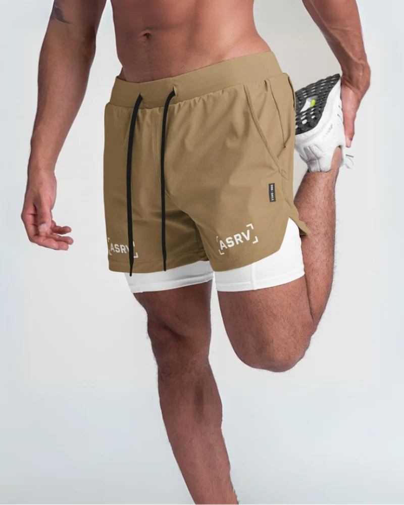 Multi-Pocket Lightweight Mens Running Shorts