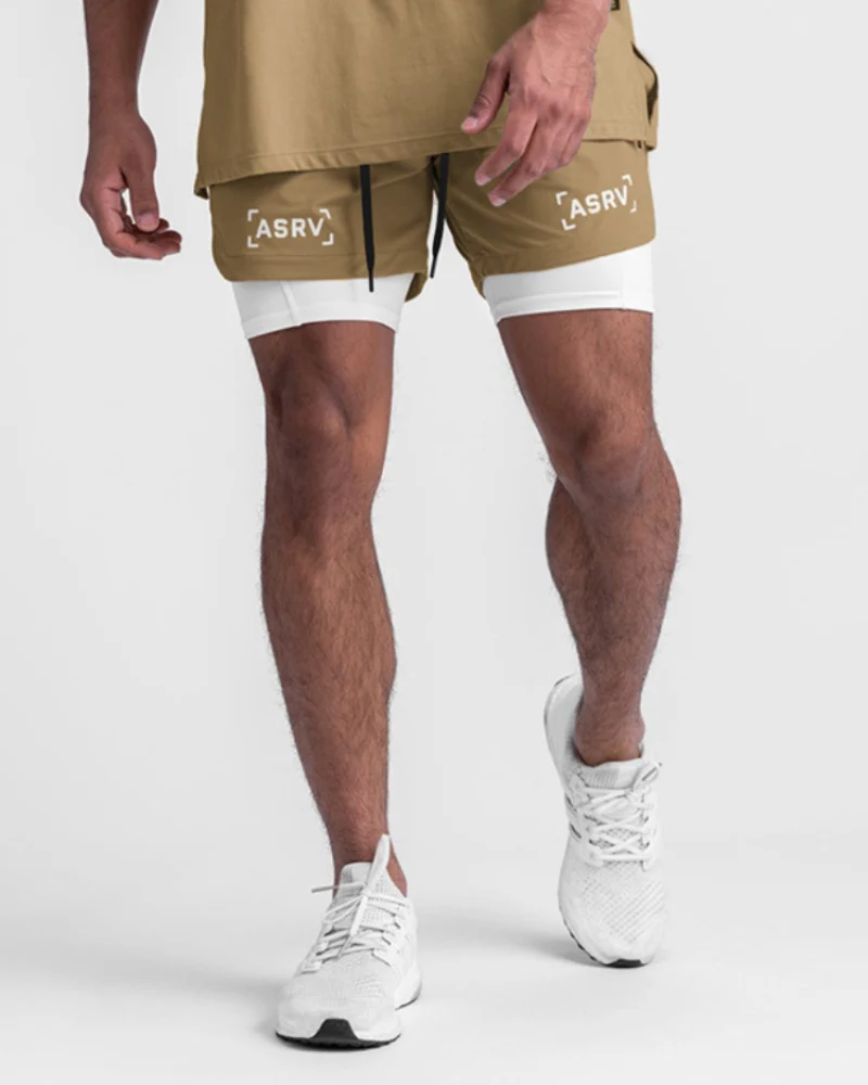 Multi-Pocket Lightweight Mens Running Shorts