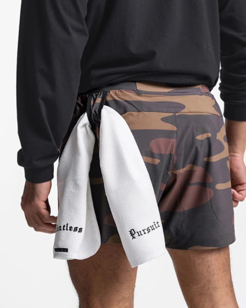 Techwear Double-Layer Mens Workout Shorts