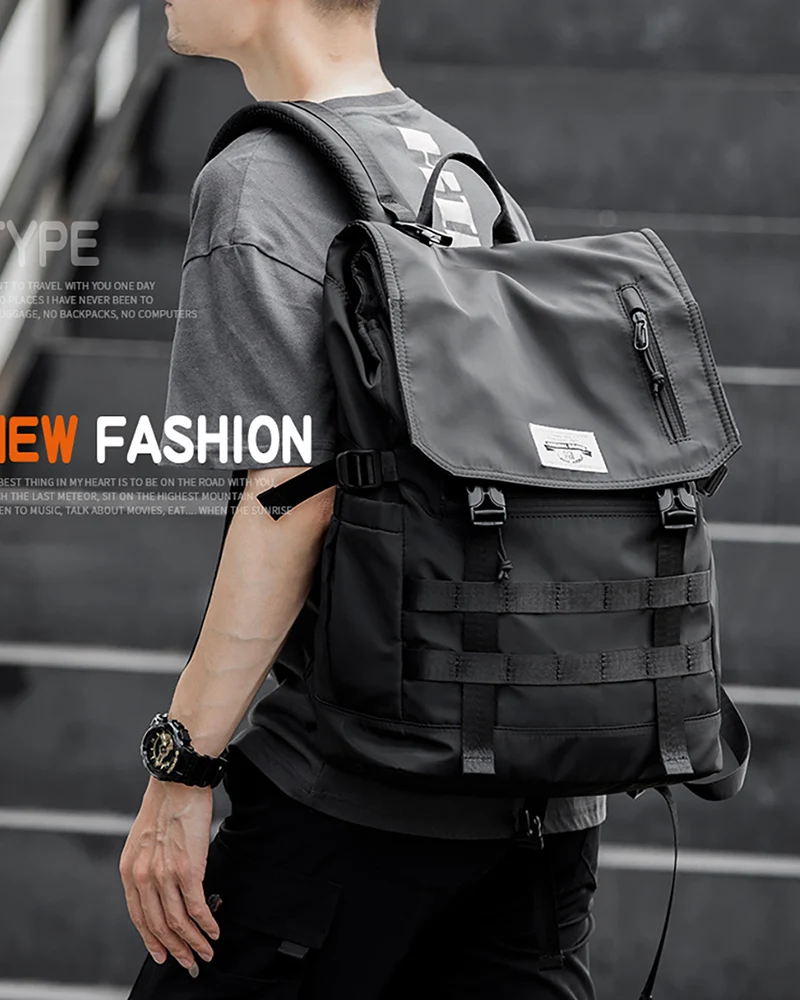Streetwear Outdoor Multi-Functional Tech Backpack