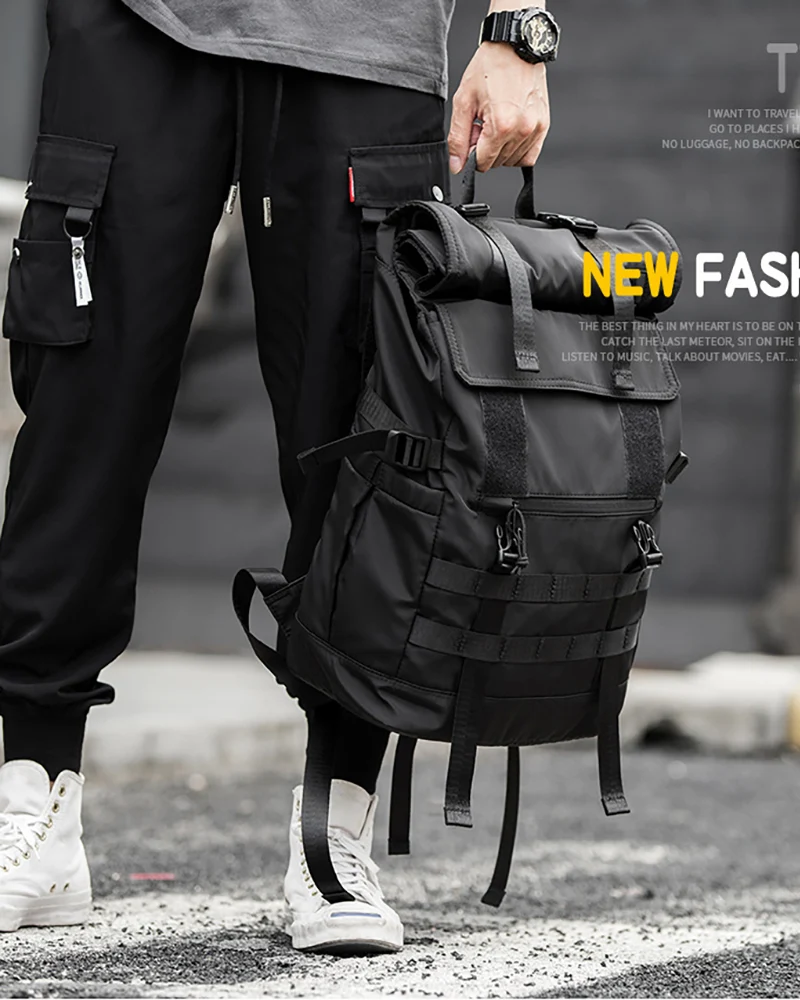 Streetwear Outdoor Multi-Functional Tech Backpack