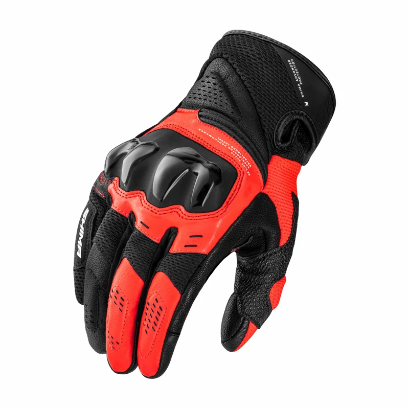 SHIMA SPARK 3.0 GUANTES DE MOTO HOMBRE ROJO FLUO