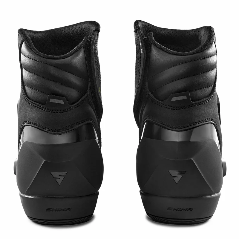 SHIMA TX-3.0 BOTAS DE MOTO HOMBRE NEGRO FLUO