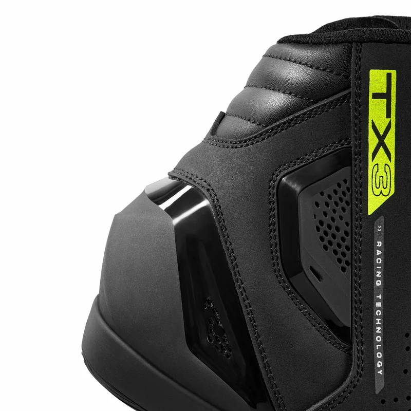 SHIMA TX-3.0 BOTAS DE MOTO HOMBRE NEGRO FLUO