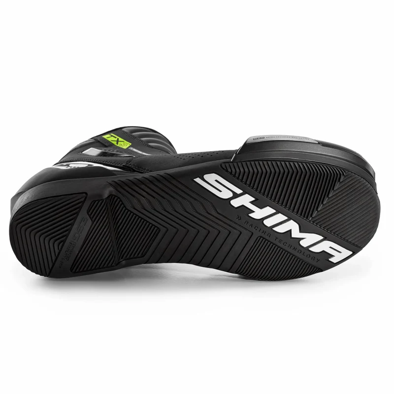 SHIMA TX-3.0 BOTAS DE MOTO HOMBRE NEGRO FLUO