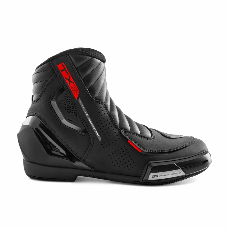 SHIMA TX-3.0 BOTAS DE MOTO HOMBRE ROJO