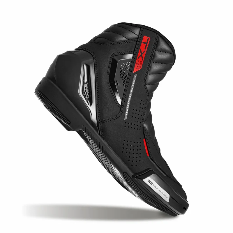 SHIMA TX-3.0 BOTAS DE MOTO HOMBRE ROJO