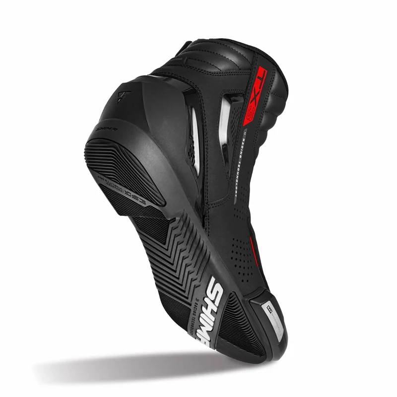SHIMA TX-3.0 BOTAS DE MOTO HOMBRE ROJO
