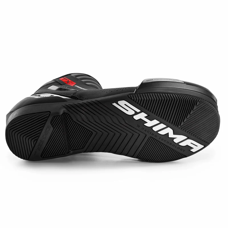 SHIMA TX-3.0 BOTAS DE MOTO HOMBRE ROJO