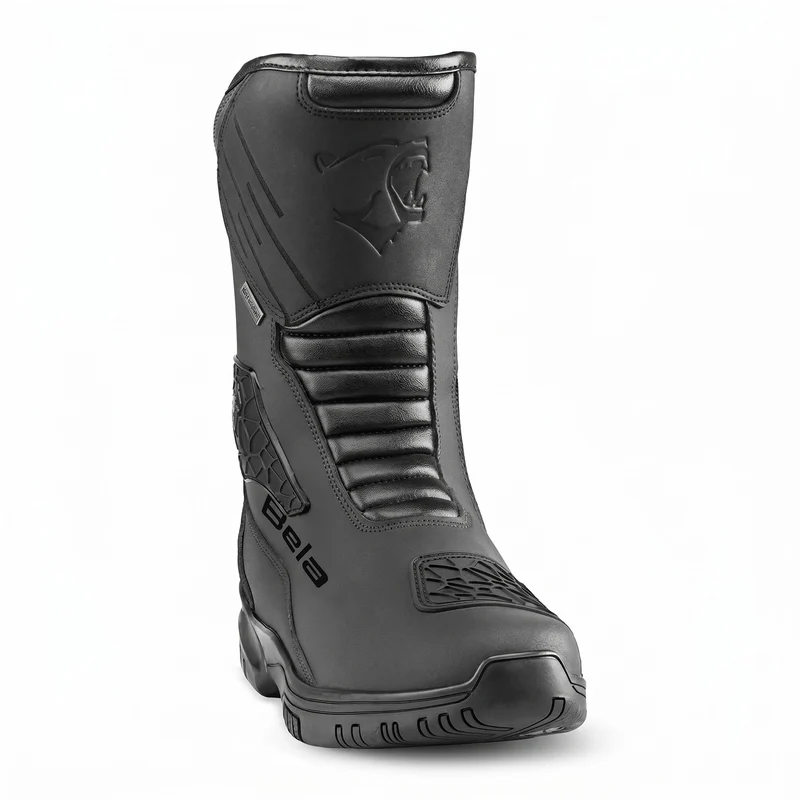 BELA GLADIATOR BOTAS DE MOTO TOURING PIEL NEGRO