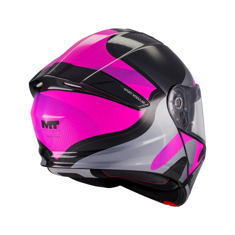 MT MODULAR GENESIS R SV LANCER MODULAR CASCO DE MOTO B8 BRILLO