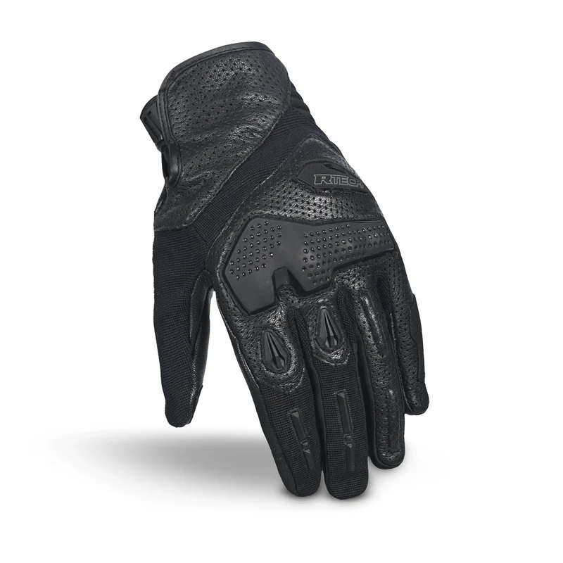 R-TECH KNIGHT RIDER GUANTES DE MOTO VERANO NEGRO