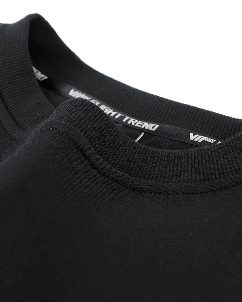 Cyberpunk Fake Two Piece Crewneck Sweatshirt