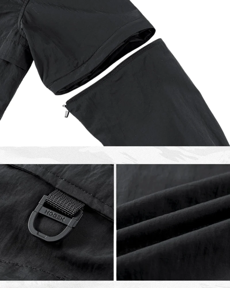 Functional Multi-Pocket Detachable Sleeve Shirt