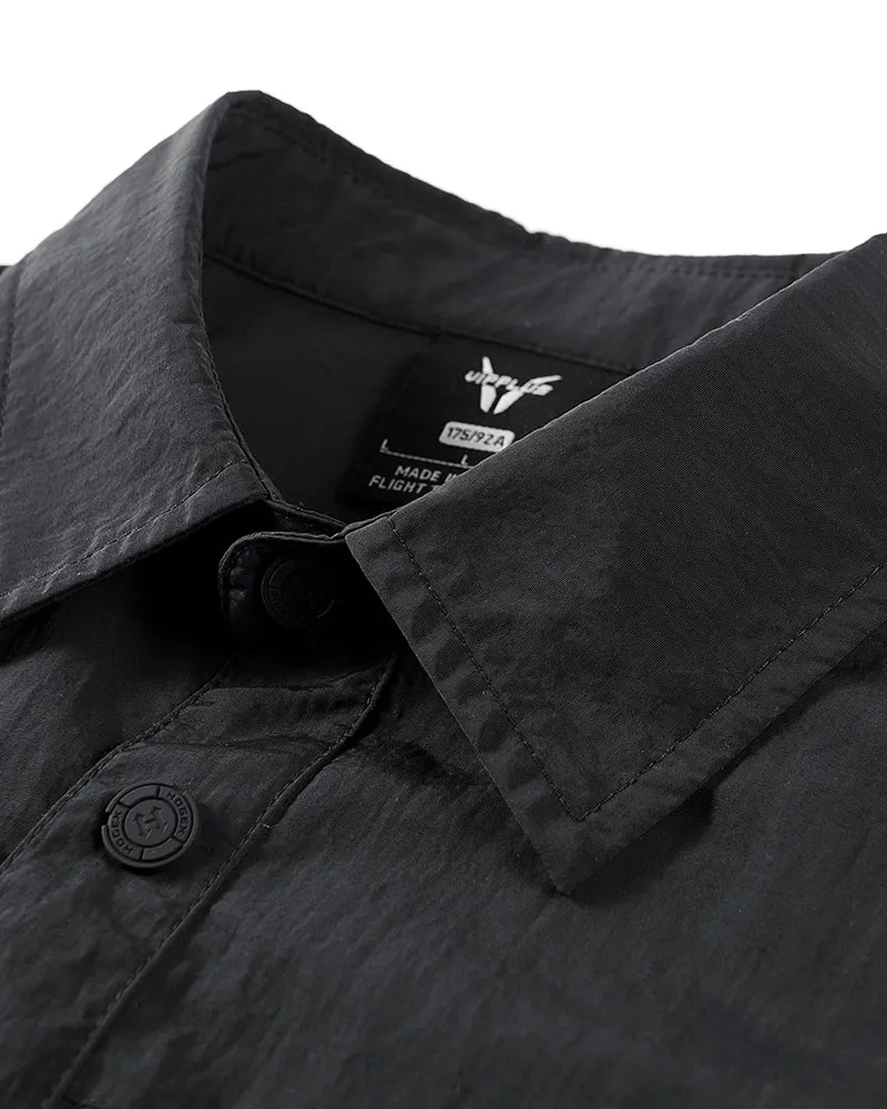 Functional Multi-Pocket Detachable Sleeve Shirt