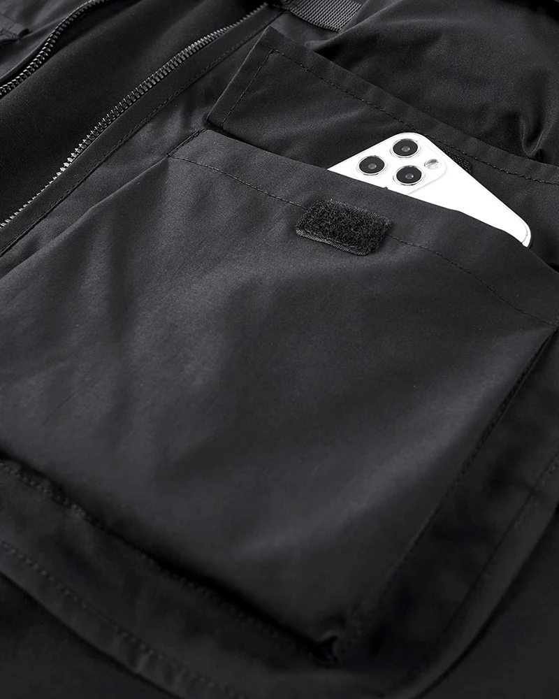 Techwear Fake Two Vest Tactical Sweatshirt