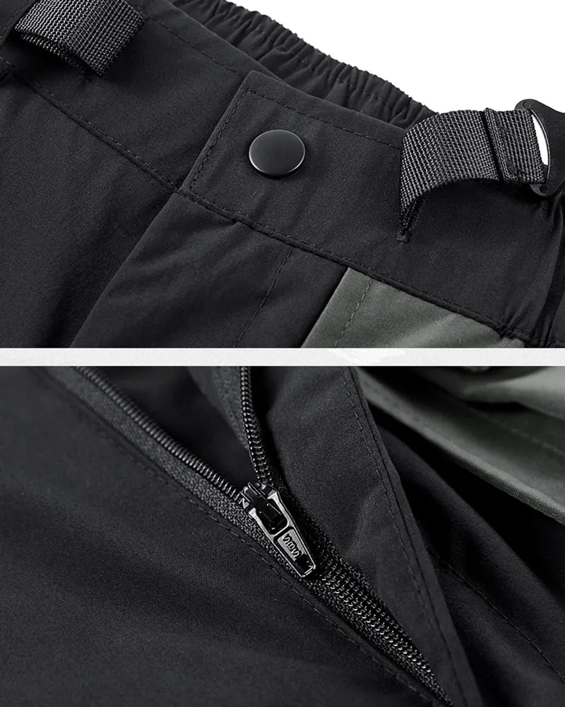 Functional Fake Two Piece Cargo Shorts