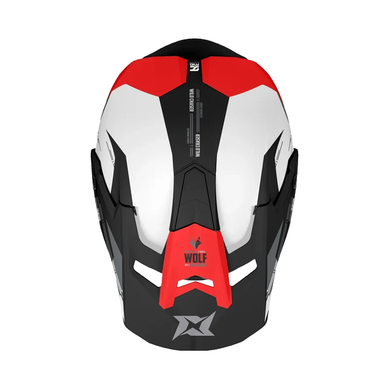 AXXIS MX803B WOLF S CHASER B5 CASCO DE MOTO MATE