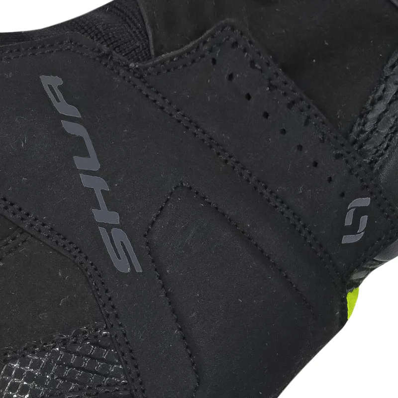 SHUA PROTON GUANTES DE MOTO NEGRO AMARILLO FLOU