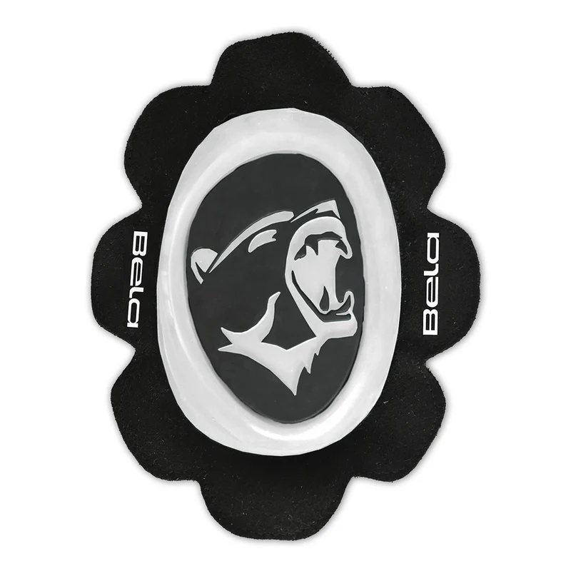 BELA PROTECCION RODILLA NEGRO BLANCO