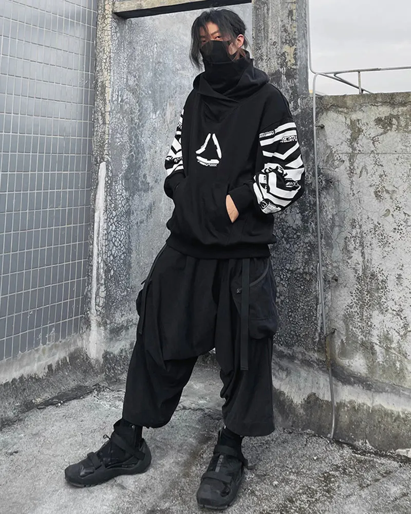 Cyberpunk City Futuristic Sci-Fi Hoodie