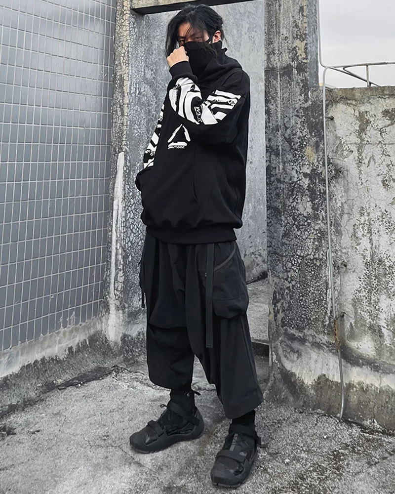 Cyberpunk City Futuristic Sci-Fi Hoodie